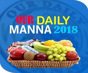 Daily Manna Devotional Today 26 May 2018