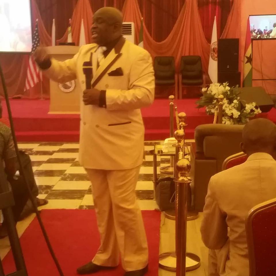 Bishop Chris minister with power
