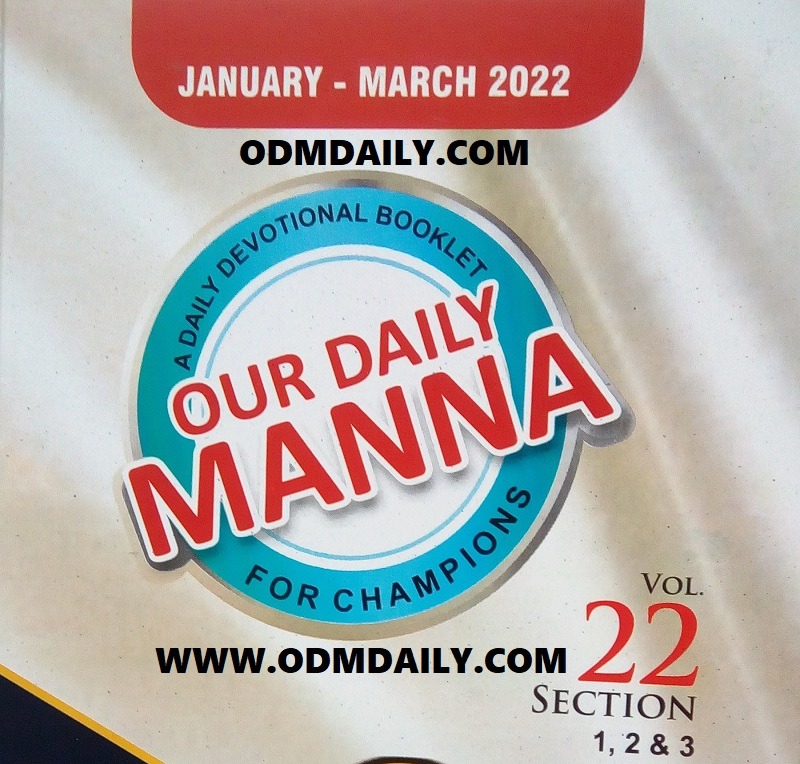 January 2022 Daily Manna ODM