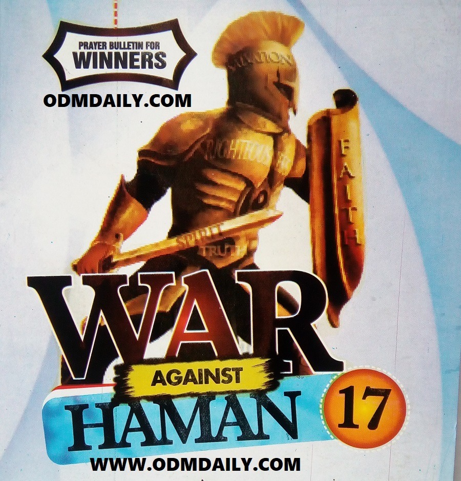WAH War Agaisnt Haman 17 odmdaily