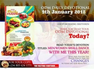 Our Daily Manna Devotional 4 February 2018