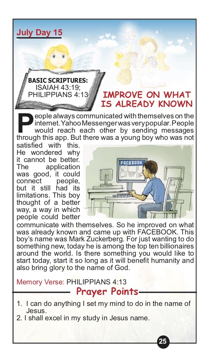 Our Daily Manna Children July - September 2018