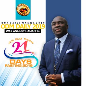 PRAYER POINTS SECTION OF OUR DAILY MANNA