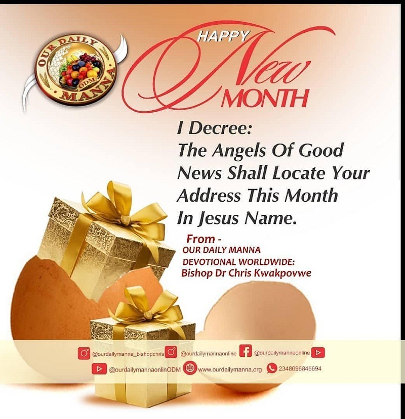 our daily manna May odmdaily.com