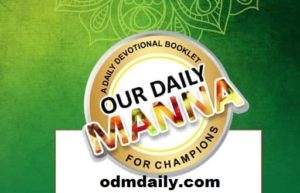 Our Daily Manna 13 January 2020 