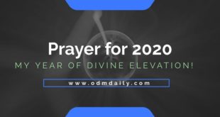 prayer for 2020 elevations