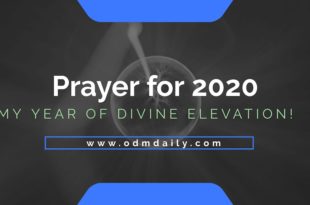 prayer for 2020 elevations