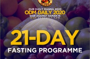 21-day Fasting 2020