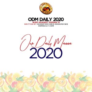 ODM Daily Devotional 20 January 2020