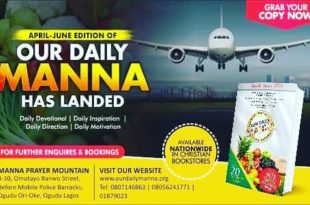 Our Daily Manna ODM 1st April 2020