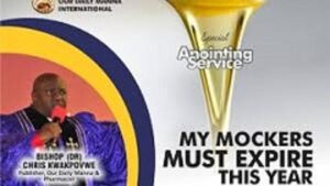 WHAT HE TOLD ME-JUST BEFORE THE 14-DAY FASTING EACH YEAR! 