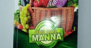 Our Daily Manna 20th Edition & Last Quarter 2020