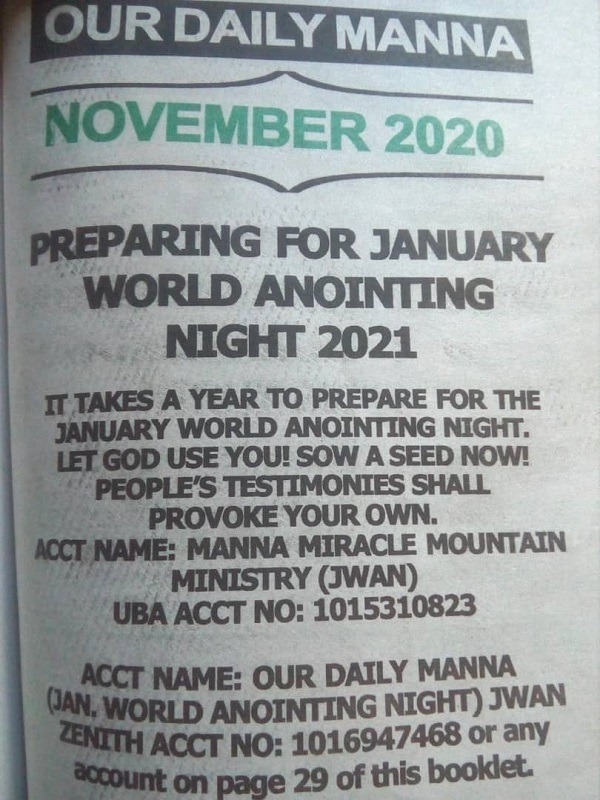 ODM 2021 WORLD ANOINTING NIGHT