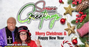 Happy Christmas Bishop Chris