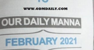 Our Daily Manna 2021