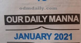 ODM 21 Days Fasting 2021 DAY 15 AND DAY 16 Prayer Point's