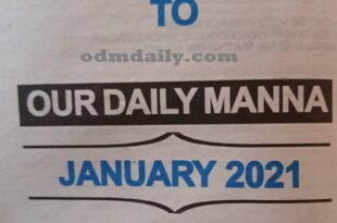 ODM 21 Days Fasting 2021 DAY 15 AND DAY 16 Prayer Point's