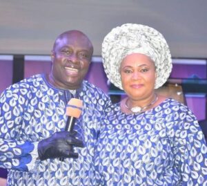 Bishop Dr Chris and Wife