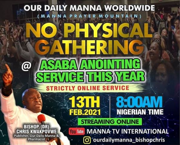 ODM ASABA ANOINTING SERVICE