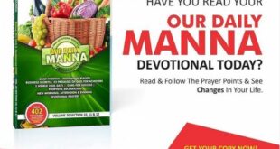 Our Daily Manna 12 September 2021