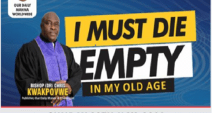 LIVE POWERFUL SUNDAY SERVICES 30TH MAY 2021 - I MUST DIE EMPTY IN MY OLD AGE