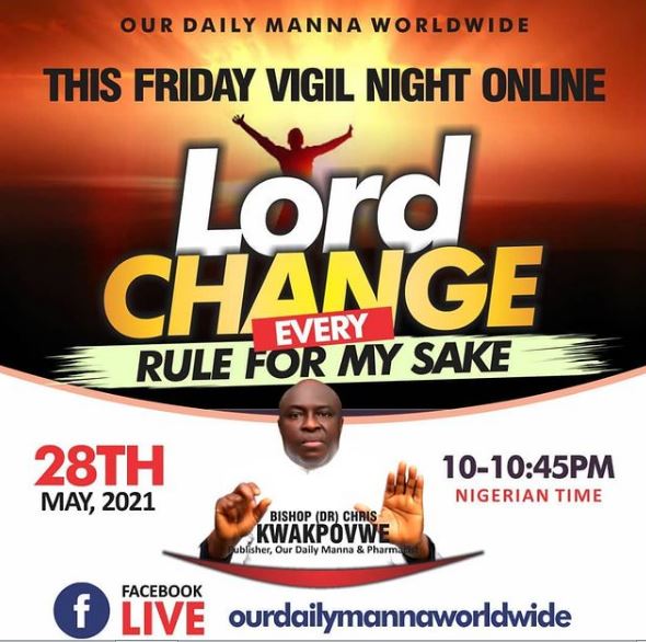 Our Daily Manna 28th May 2021 ODM – Stop Dragging Them Along
