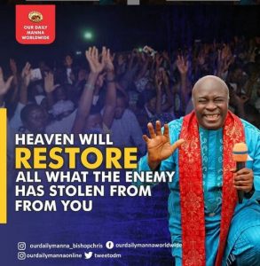 OUR DAILY MANNA 29th September 2021