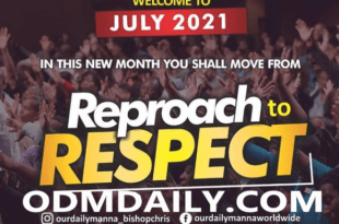 ODM 11 July 2021 FROM REPROACH TO RESPECT! -1