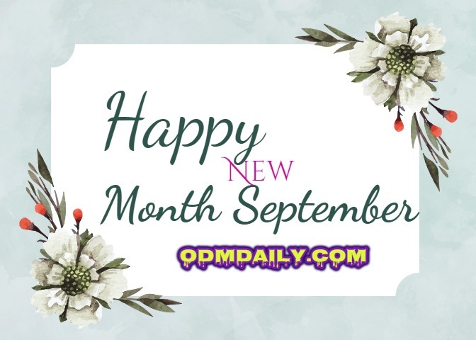 Happy New Month September Wishes