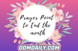 odm prayer