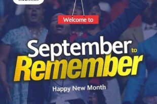 WELCOME TO OUR DAILY MANNA 1st SEPTEMBER 20