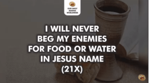 Our Daily Manna For Champions 22nd November 2021