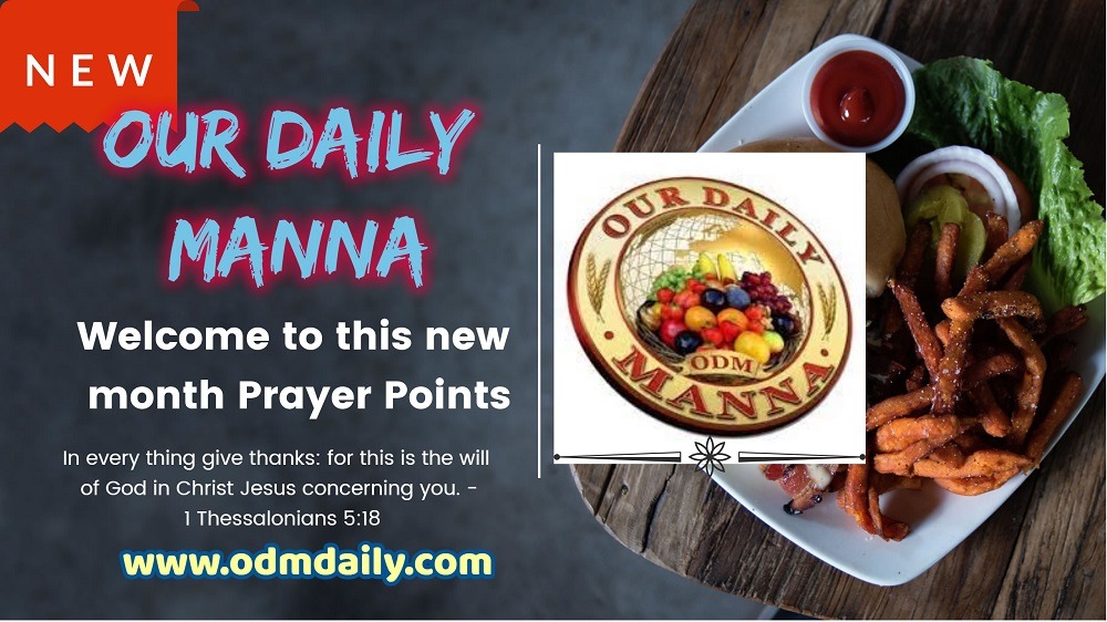Our Daily Manna Booklet 3rd November 2021 By Dr Chris Kwakpovwe -
