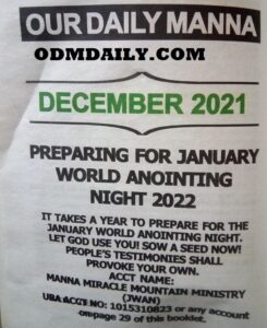 ODM Daily Online 14 December 2021 