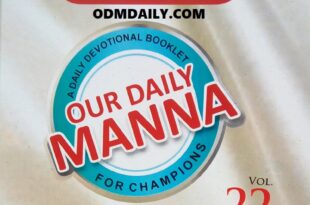 OUR DAILY MANNA ODM BISHOP DR CHRIS