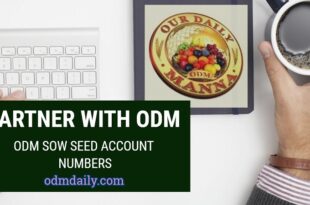 BE A MONTHLY ODM PRODUCTION PARTNER HELP PRODUCE THIS ODM BOOKLET