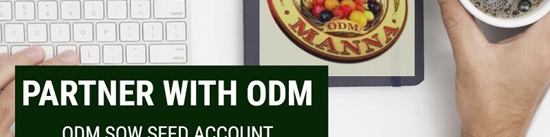 BE A MONTHLY ODM PRODUCTION PARTNER HELP PRODUCE THIS ODM BOOKLET