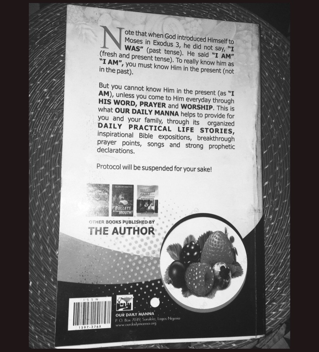 Our Daily Manna 18th May 2022 Our Daily Manna 18th May 2022