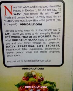 BASIC SCRIPTURE Our Daily Manna Devotional 2nd November 2022