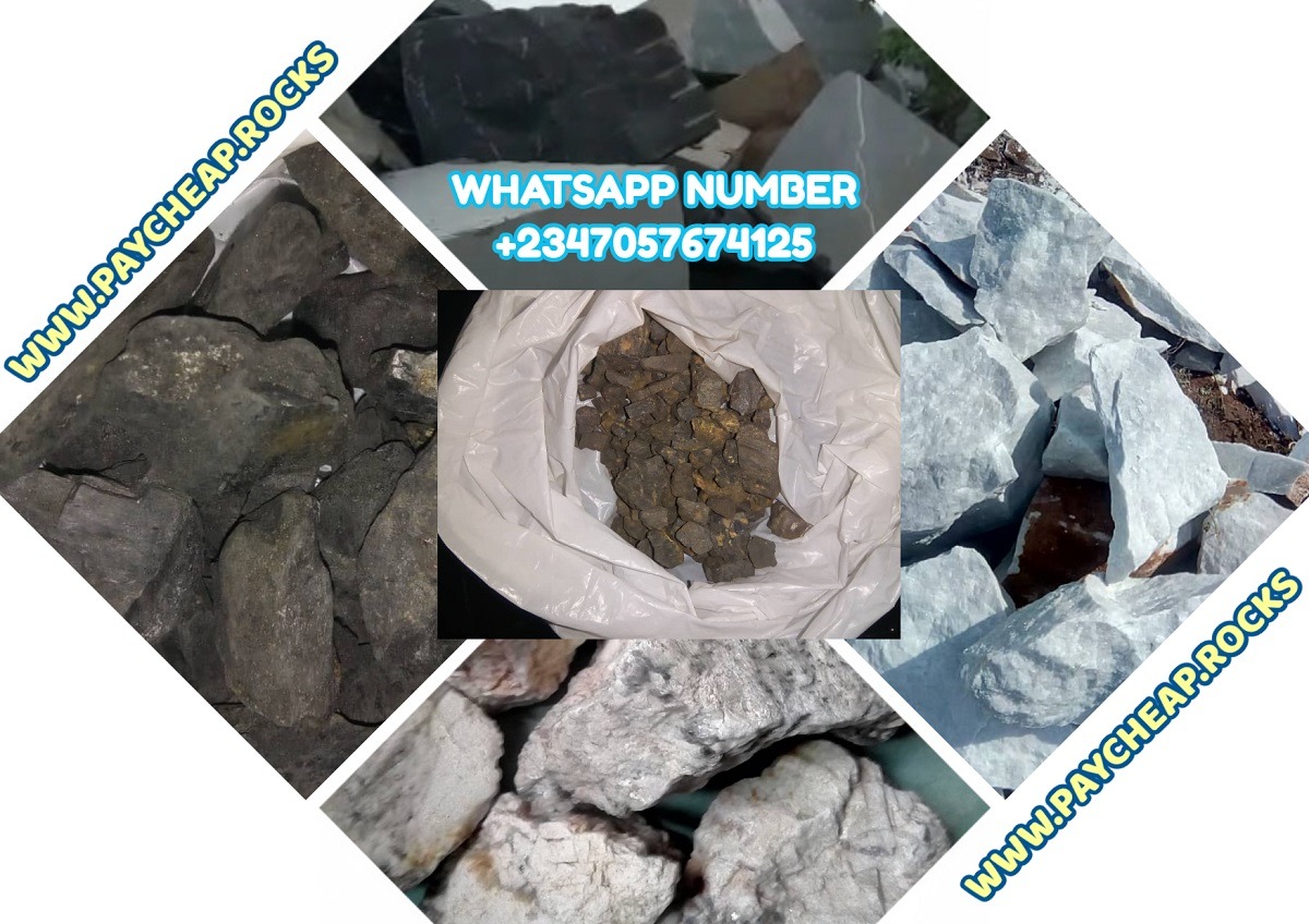 Tourmaline Marble Tantalite Feldspar Kaolin lithium ore Supply in Nigeria