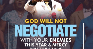 Bishop Dr Chris Declares the word of God