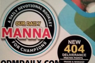 Daily Manna Today 22 November 2024
