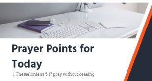 Daily Prayer Points