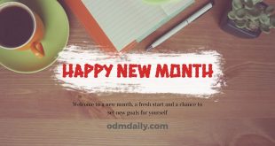 Happy New Month