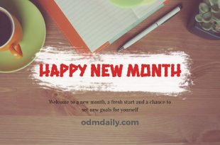 Happy New Month