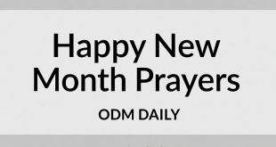 Happy New Month Prayers