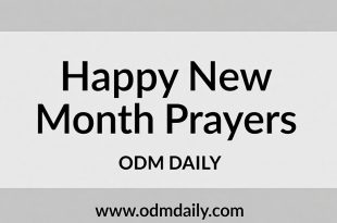 Happy New Month Prayers