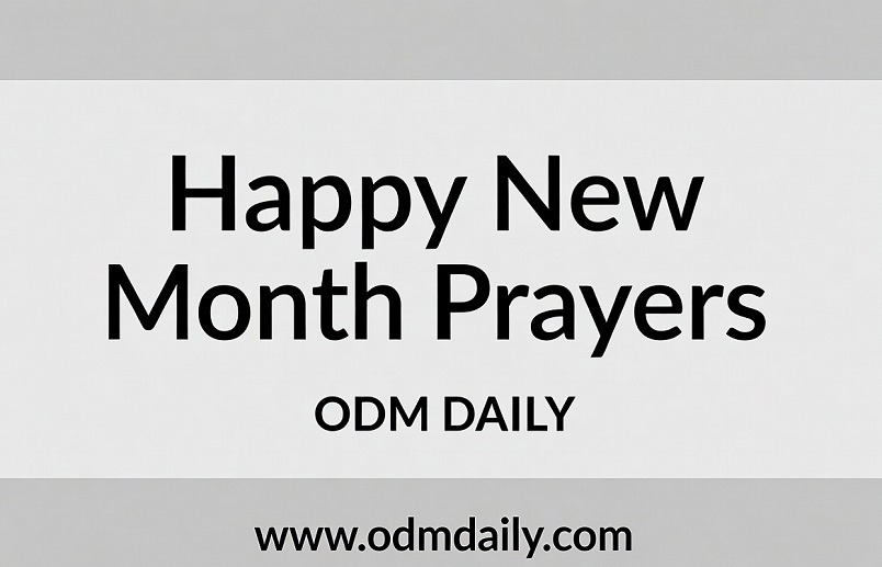 Happy New Month Prayers
